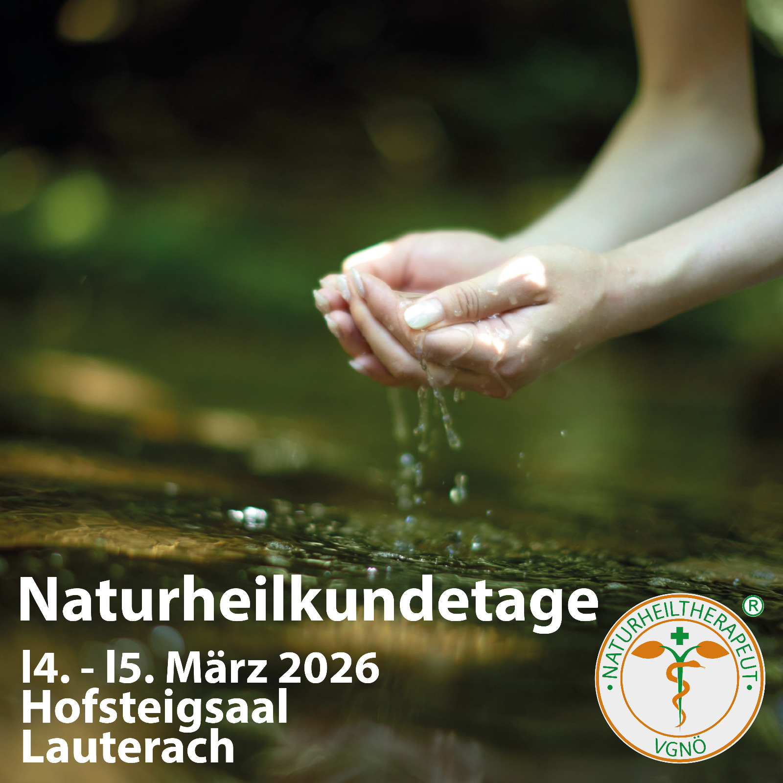VGNÖ Naturheilkundetage 2026