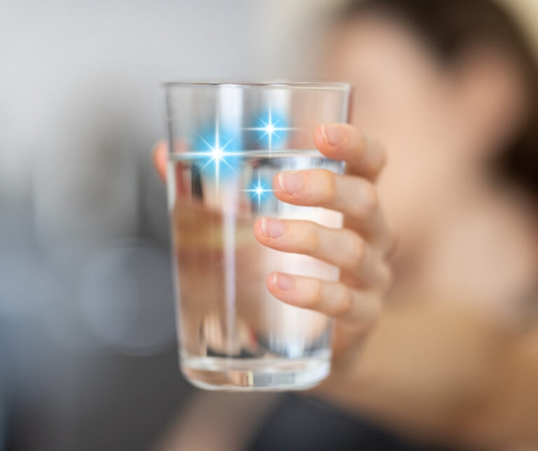 Skaistes täglicher Wasserbedarf
